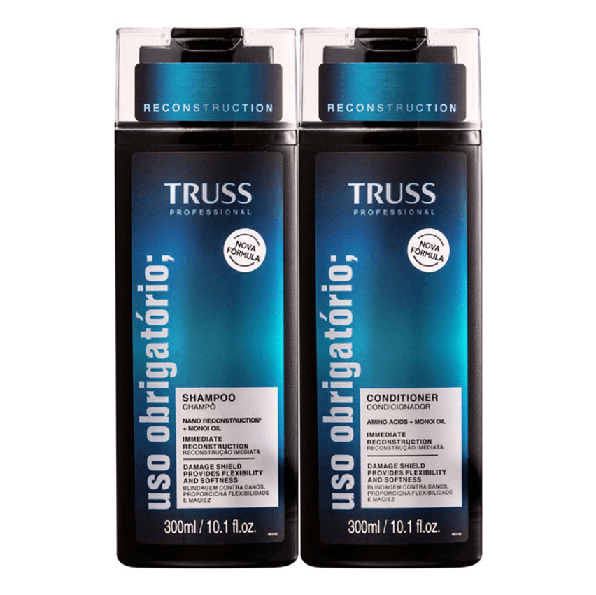 Kit Truss Uso Obrigatório Shampoo 300ml + Cond 300ml