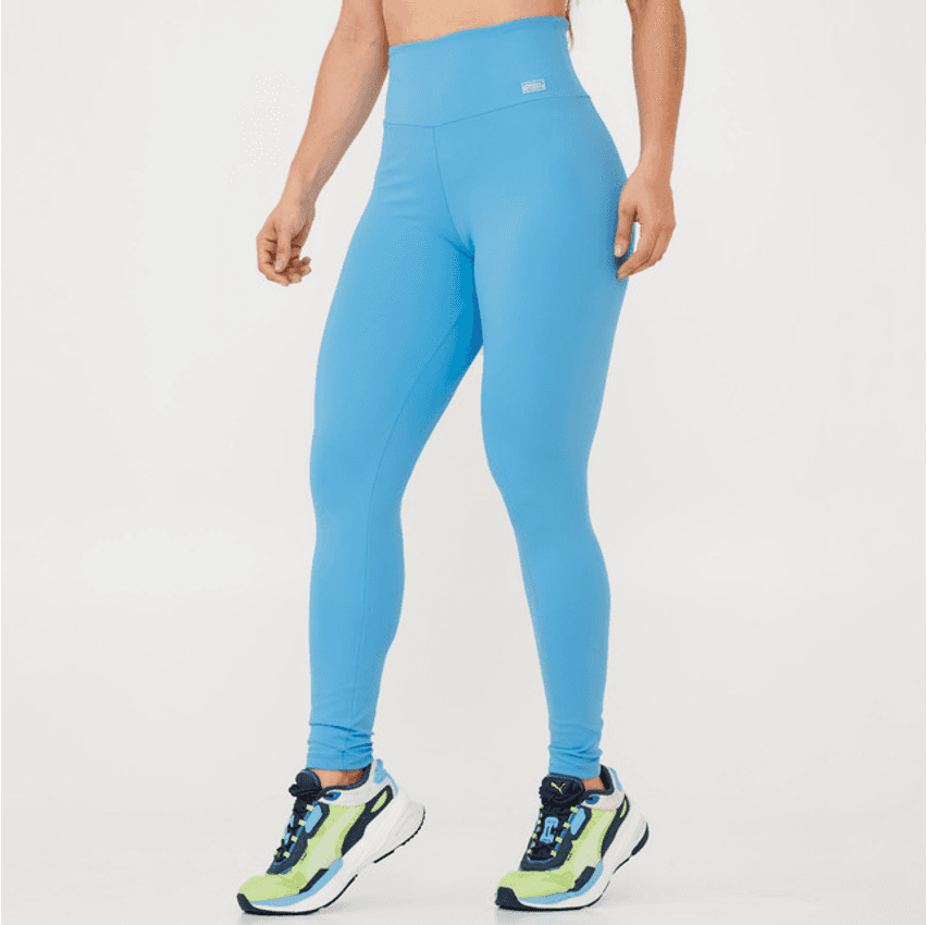 Legging Basics Blue Ivy Poliamida Donna Carioca