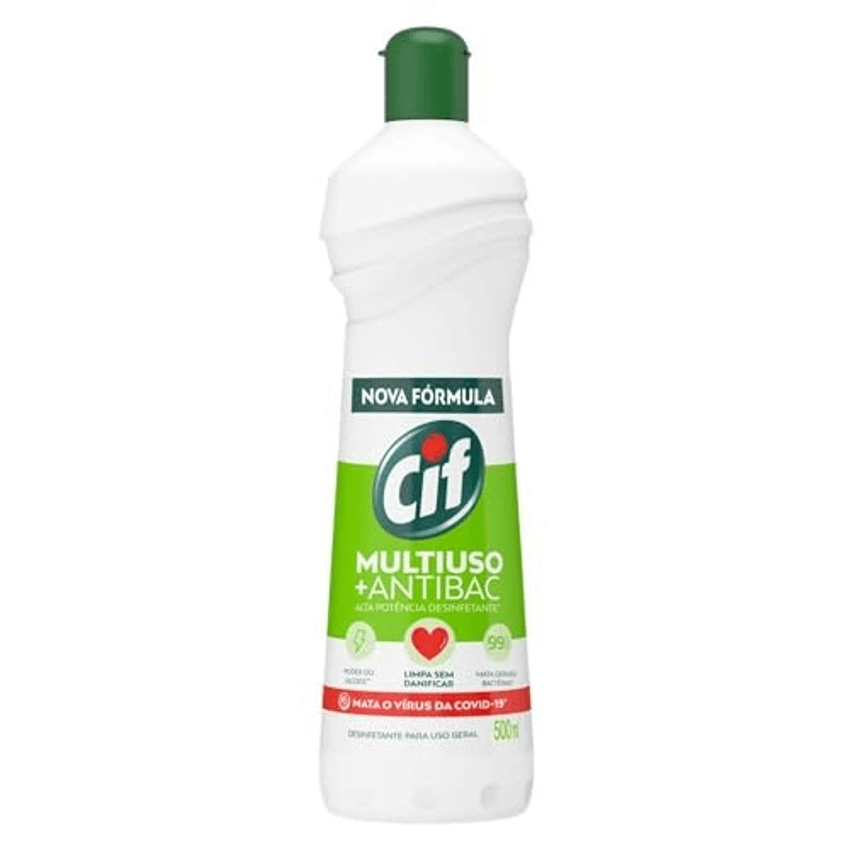 Limpador Cif Multiuso +Antibac Squeeze 500ml, Cif