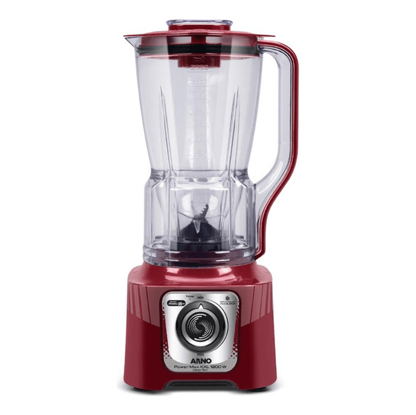 Liquidificador Arno Power Max Xxl 1200w Carmim Ln86