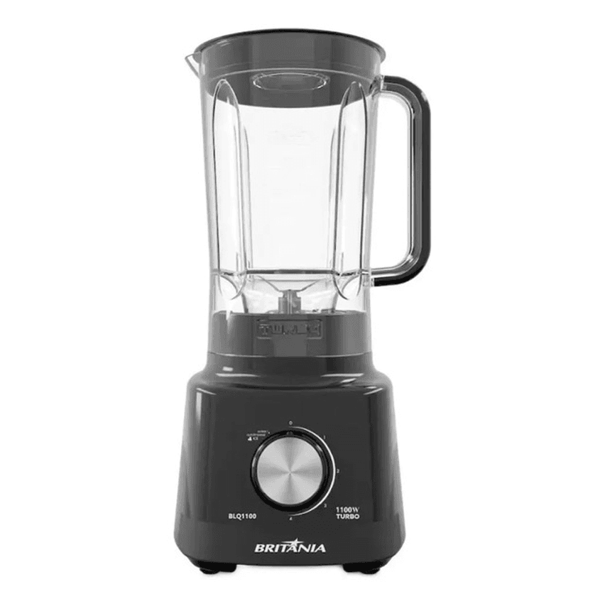 Liquidificador Britânia Blq1100 1100w Preto Preto 127v