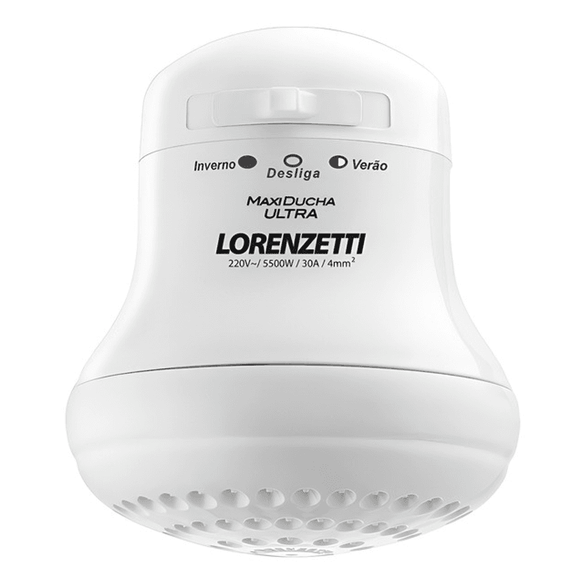 Lorenzetti Maxi Ducha Ultra Branco 5500w 220v 5.5 Kw