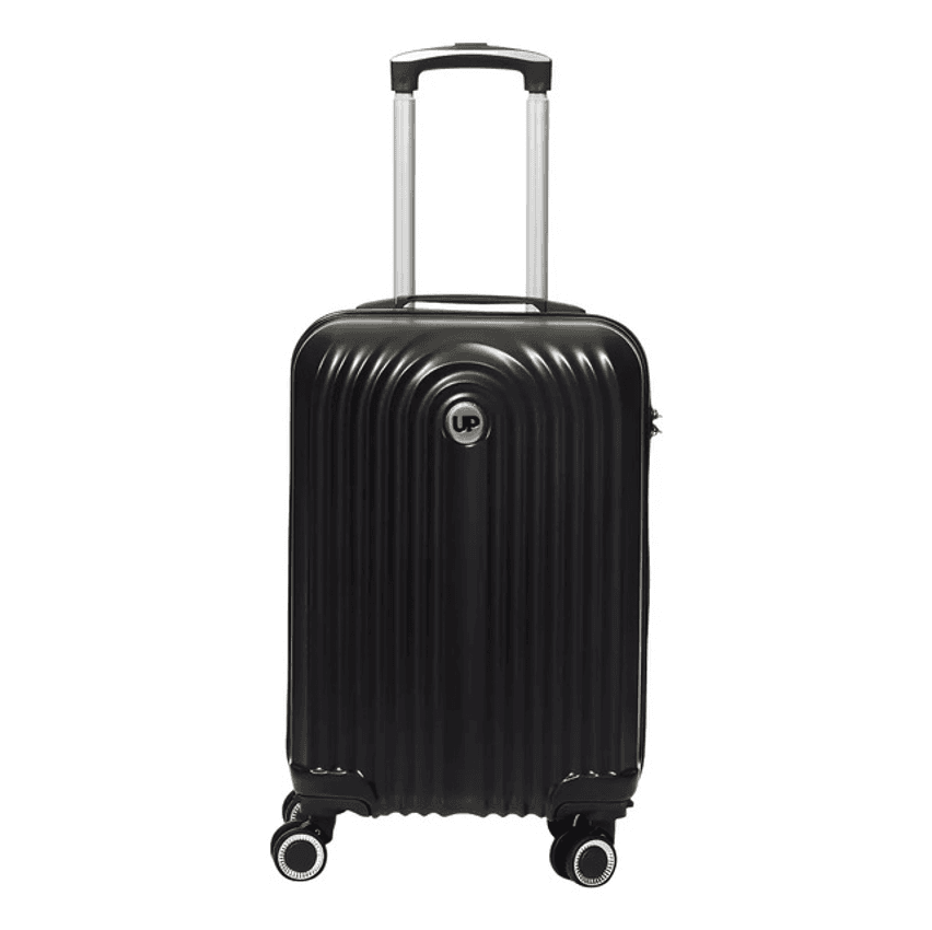 Mala De Bordo Bombinhas Pequeno Preto Up4you Ondulado