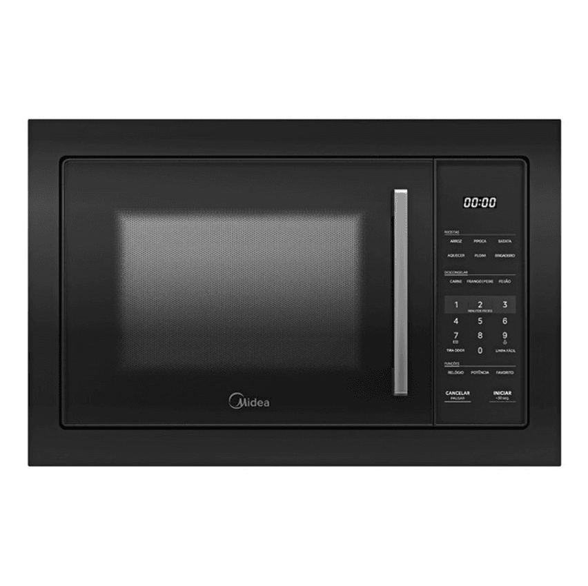 Micro-ondas De Embutir 35l Preto Midea Mgb35m2