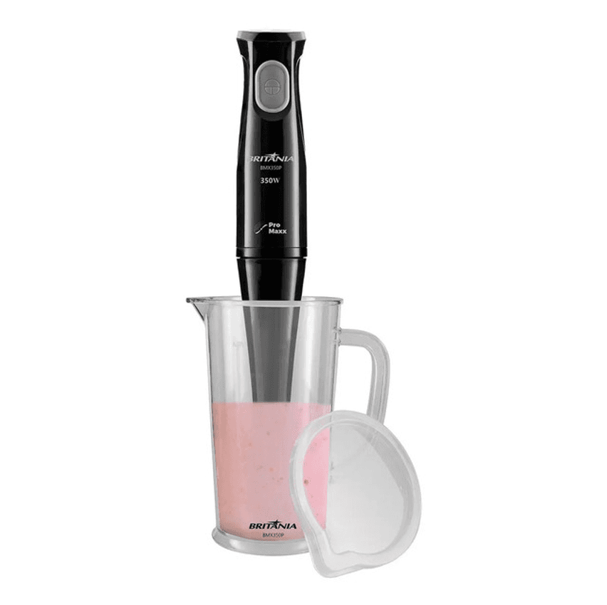 Mixer Bmx350p Preto Com Lâminas Pro Maxx 350w Britânia