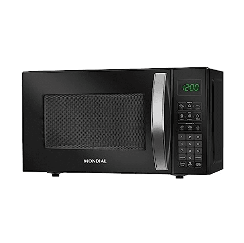 MONDIAL Micro-Ondas, Preto, 1200W, 110V - MO-01-21-B