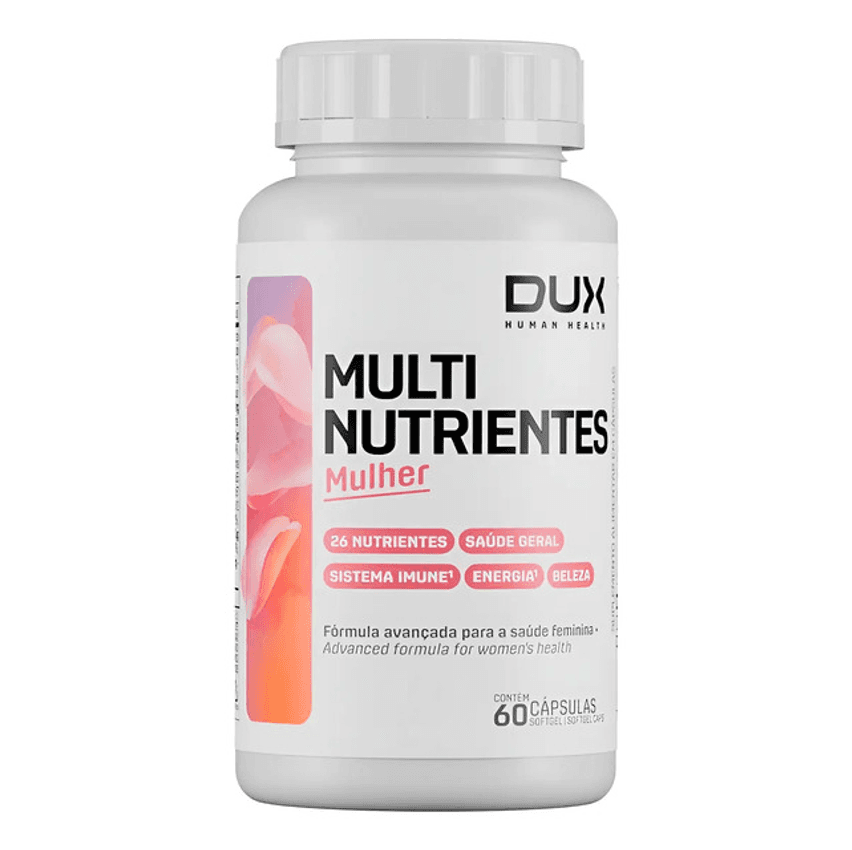 Multinutrientes Mulher - 60 Caps Sem Sabor