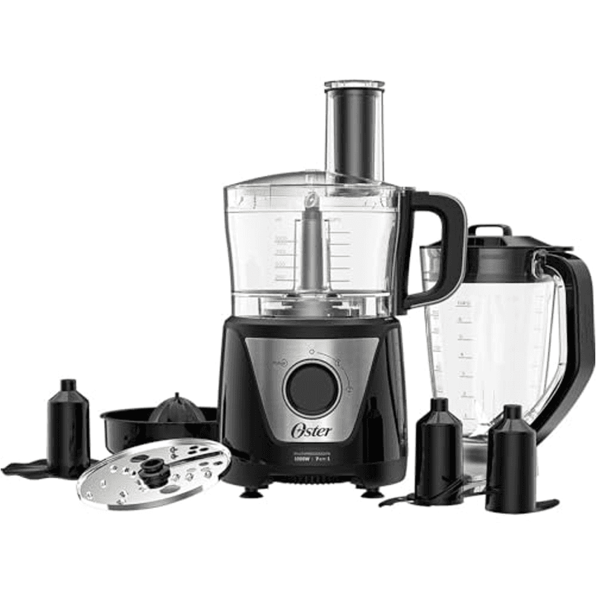 Multiprocessador de Alimentos Black 7 em 1 Oster - 127V
