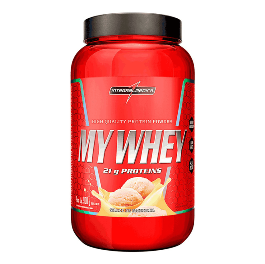 My Whey Shake De Baunilha Pote 900g Integralmédica