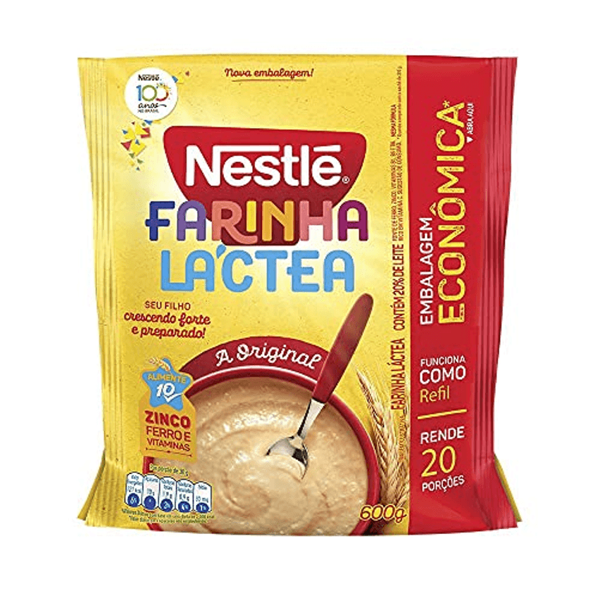 Nestlé Farinha Láctea Tradicional 600G