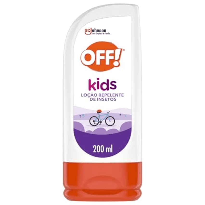 OFF! Kids Loção Repelente de Insetos e Mosquitos, 200ml