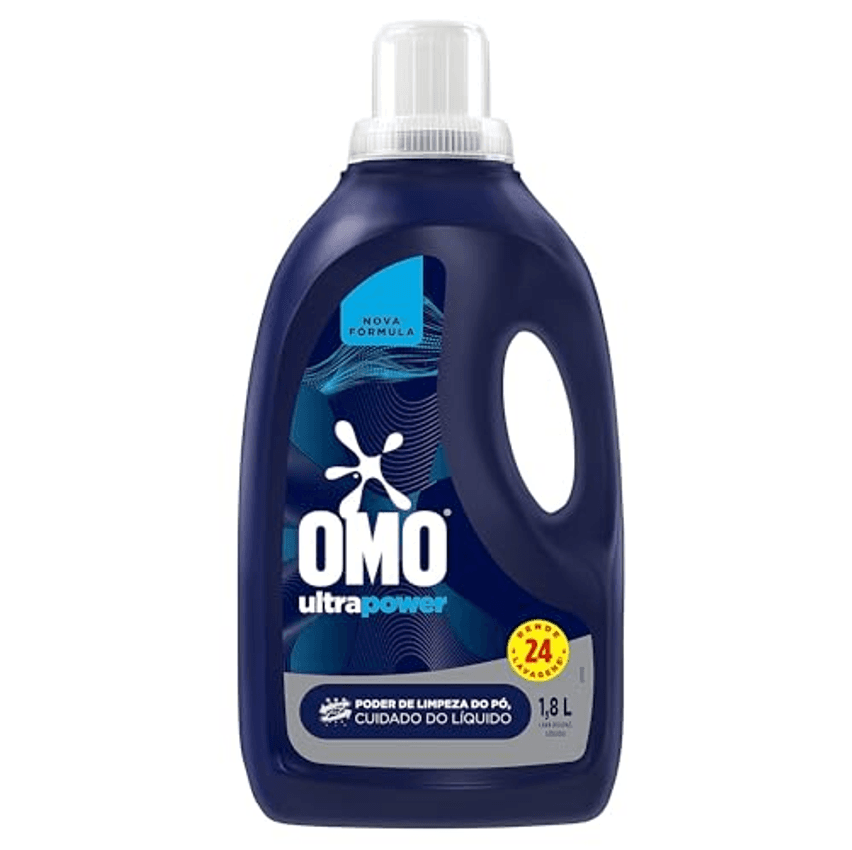 Omo Sabão Líquido Ultra Power 1,8 L