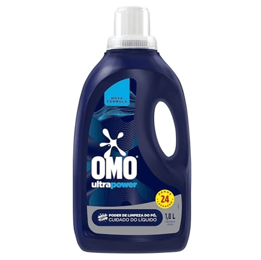 Omo Sabão Líquido Ultra Power 1,8 L