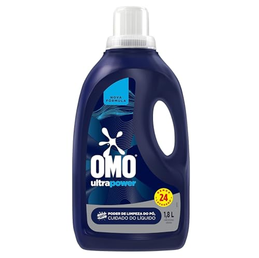 Omo Sabão Líquido Ultra Power 1,8 L
