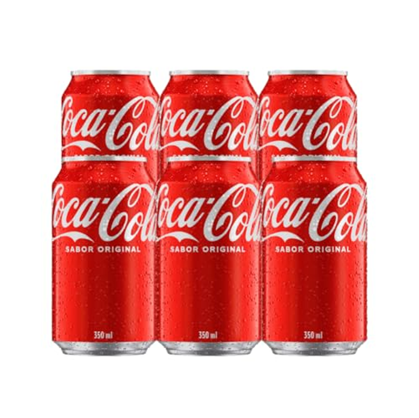 Pack de Coca-Cola Lata 350ML 6 unidades