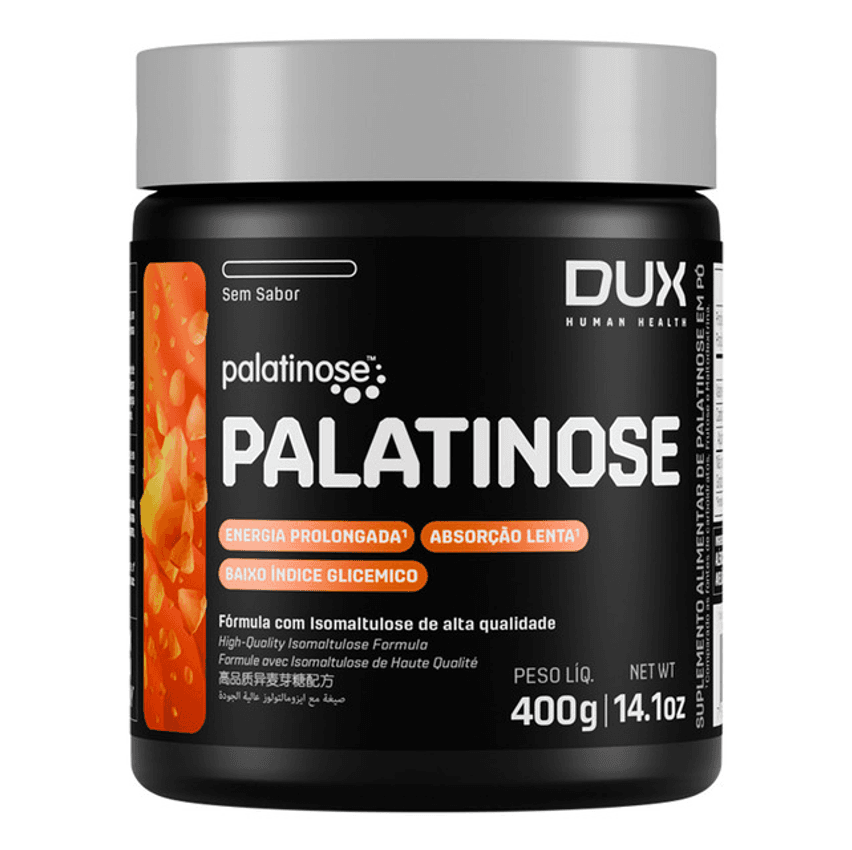 Palatinose Pote 400g Dux Nutrition Sem Sabor