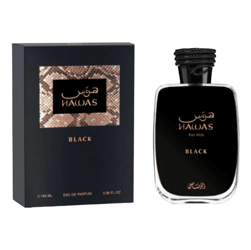 Perfume Hawas Black Rasasi Edp 100ml
