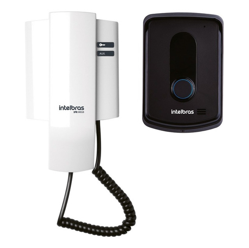 Porteiro Residencial Ipr 8010 Preto/branco Intelbras