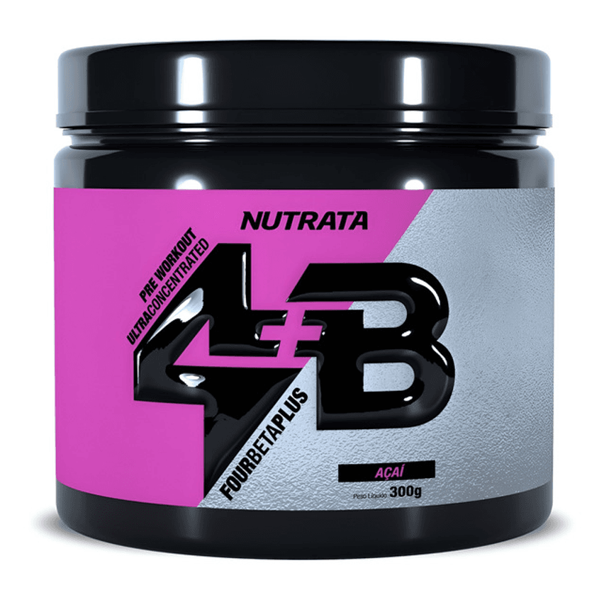 Pré Treino 4b 300g Açaí Nutrata