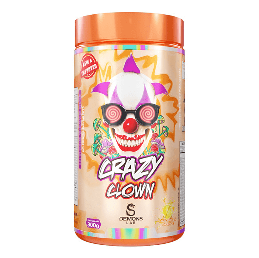 Pré Treino Crazy Clown Pote 300g Demons Lab