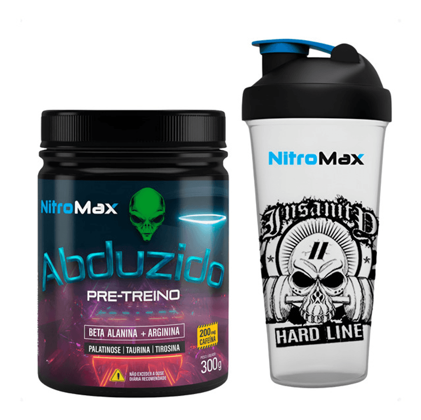 Pre Treino Abduzido 300g + Brinde - Nitromax 