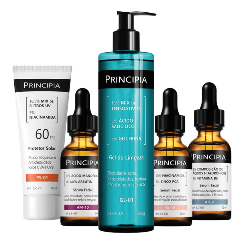 Principia Kit Avançado Nc-10 + Am-10 Todo Tipo De Pele