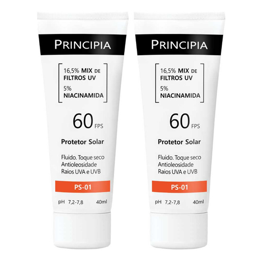 Principia Kit Protetor Solar Facial Ps-01 Fps60