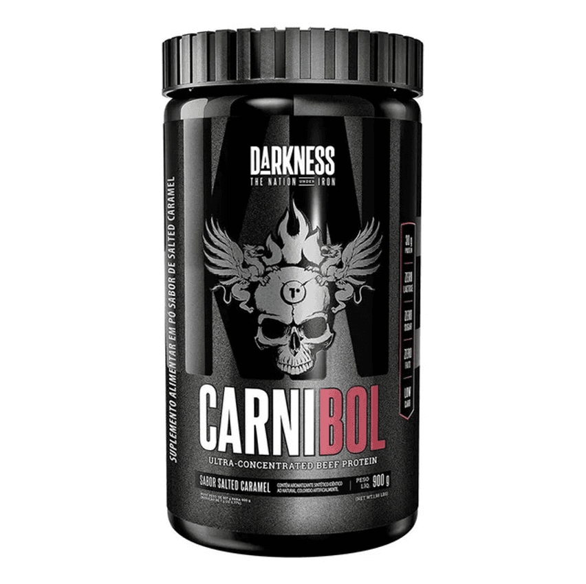 Proteína Em Pó Carnibol 900g Darkness Integralmédica