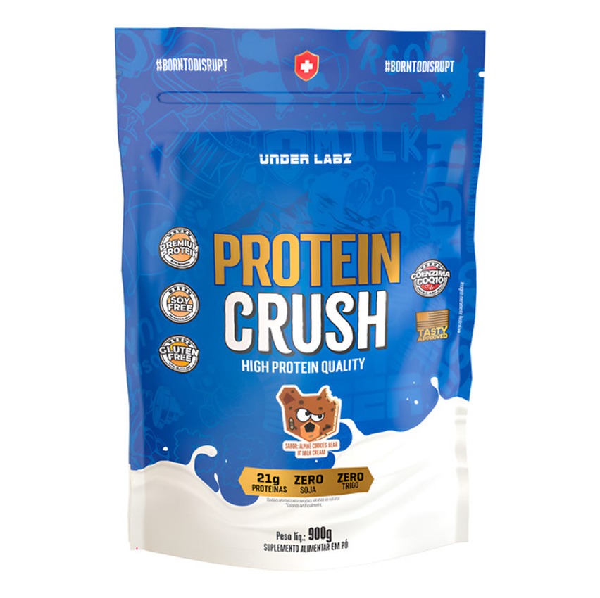 Protein Crush Under Labz Whey 100% Concentrado Coq10