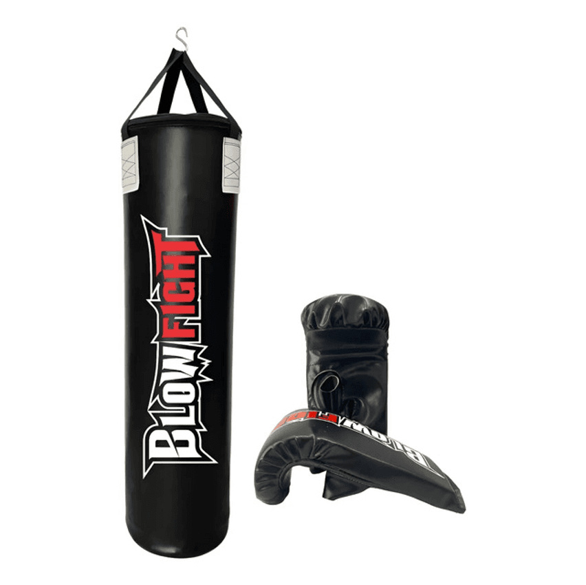 Saco De Box 90 Cm Profissional + Luva Bate Saco