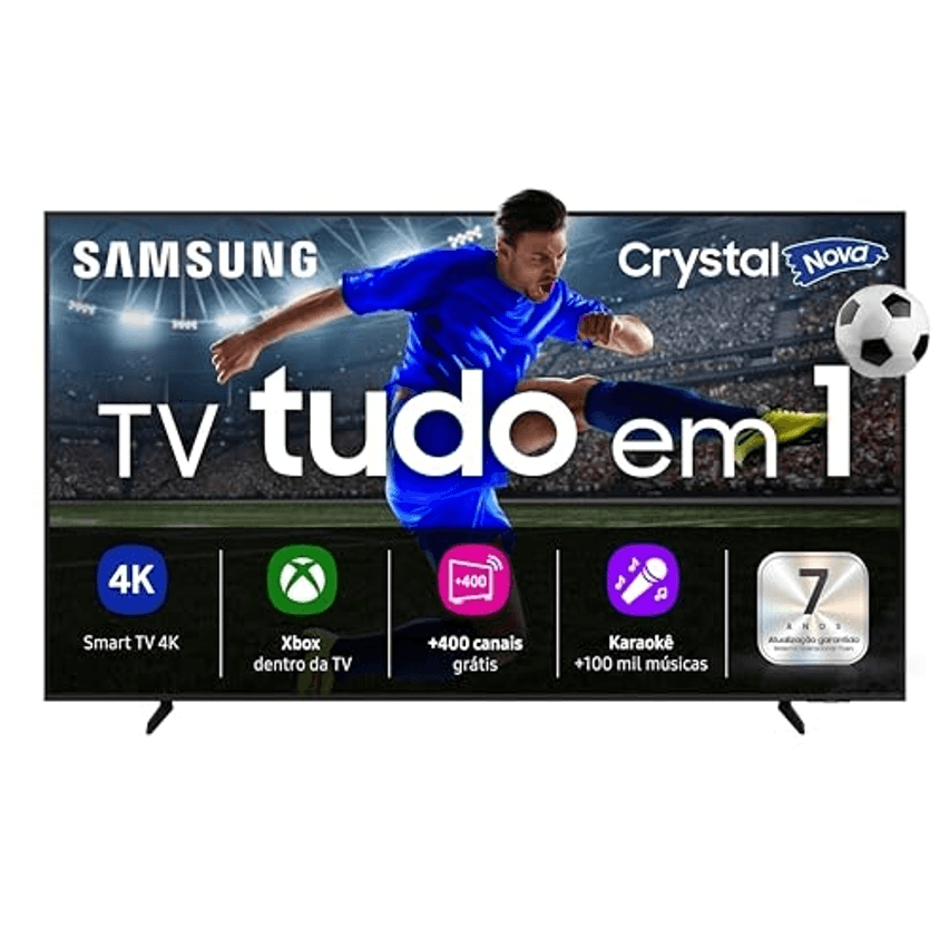 Samsung Smart TV 65" Crystal UHD 4K U8100F 2025