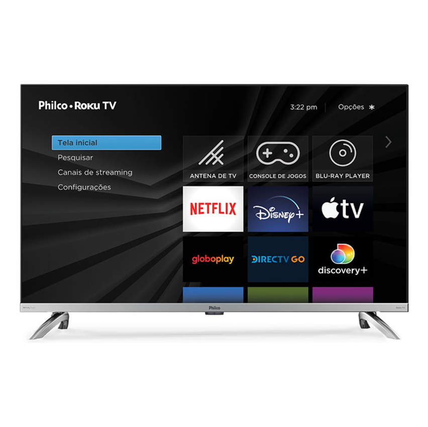 Smart Tv 32 Philco Roku Tv Led Dolby Áudio