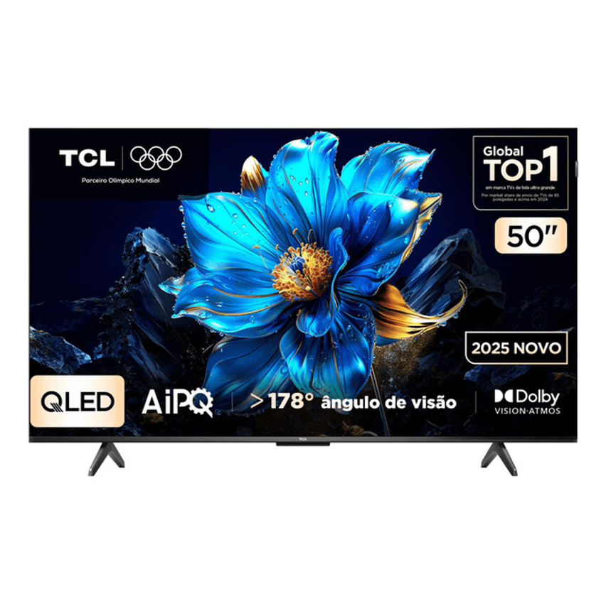 Smart Tv 50 50p7k 4k Qled Uhd 60hz Google Tv Tcl