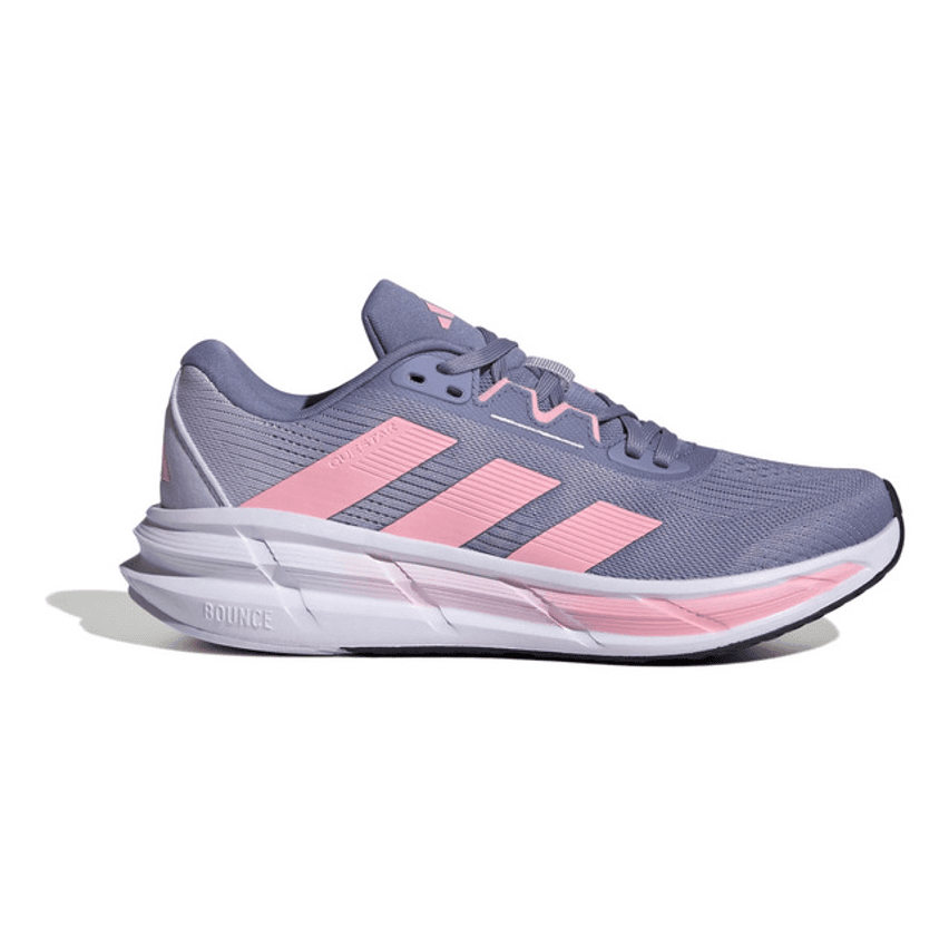 Tênis Feminino Questar 3 adidas Violeta E Rosa Lisa 37