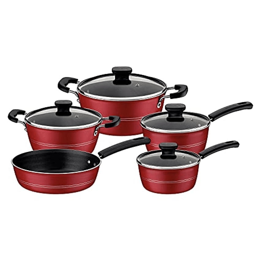 Tramontina Jogo Panelas Alum 5Pc Sicilia Ver
