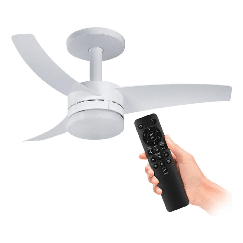 Ventilador Teto Arno Branco 3 Pás Contro. Remoto Vx13
