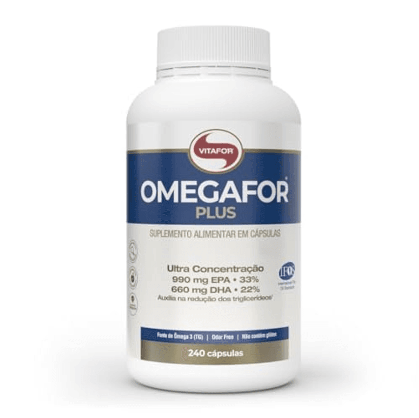 Vitafor - Omegafor Plus - 240 Cápsulas