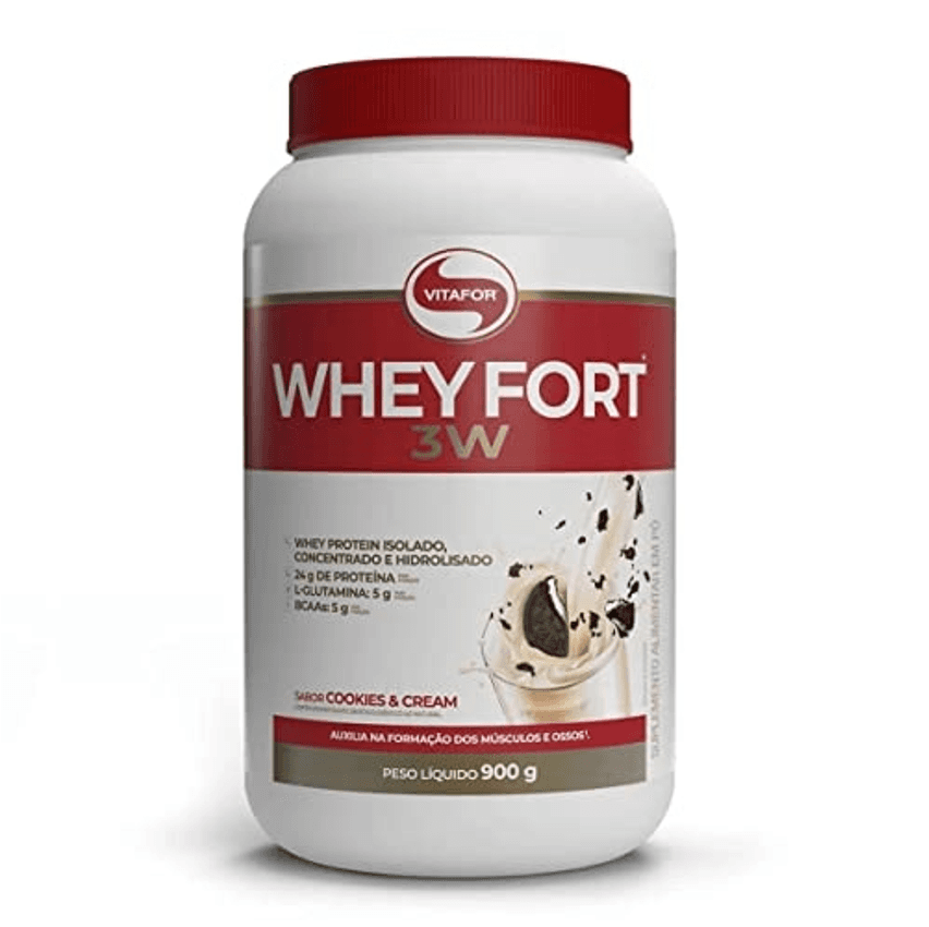 Vitafor - Whey Fort 3W - 900g - Cookies n' Cream