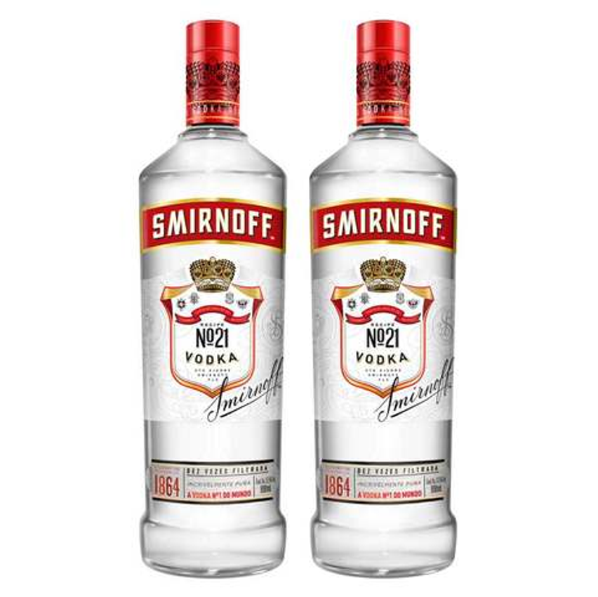 Vodka Smirnoff 998ml 2 Unidades