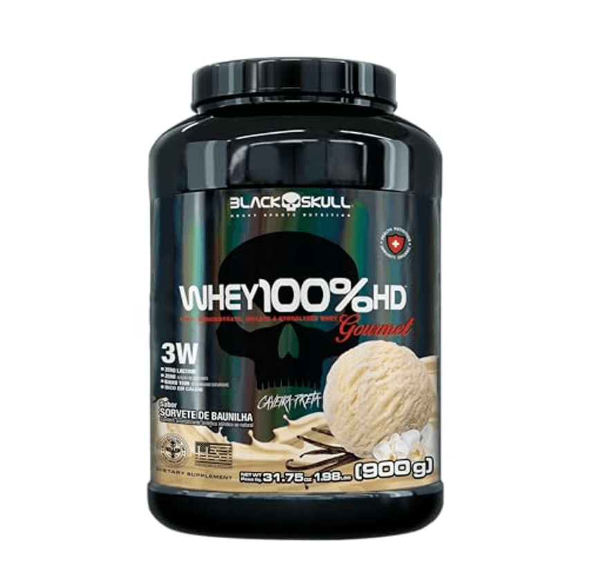 WHEY 100% HD GOURMET BAUNILHA 900G