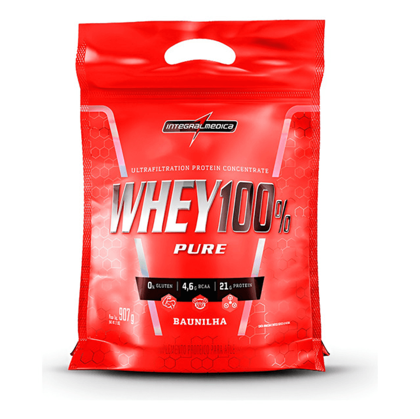 Whey 100% Pure 907g Integralmedica - Envio Ja !!