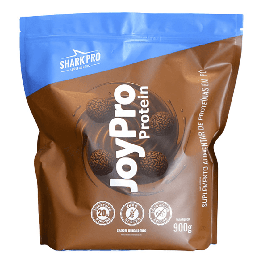 Whey Joypro Protein Sabor Brigadeiro X 900g Sharkpro
