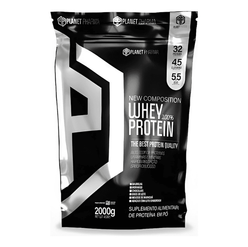 Whey Protein 100% (2kg)  Planet Pharma