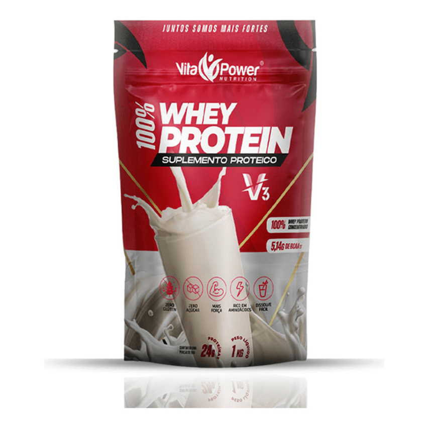 Whey Protein 1kg V3 Power - Vita Power Nutrition