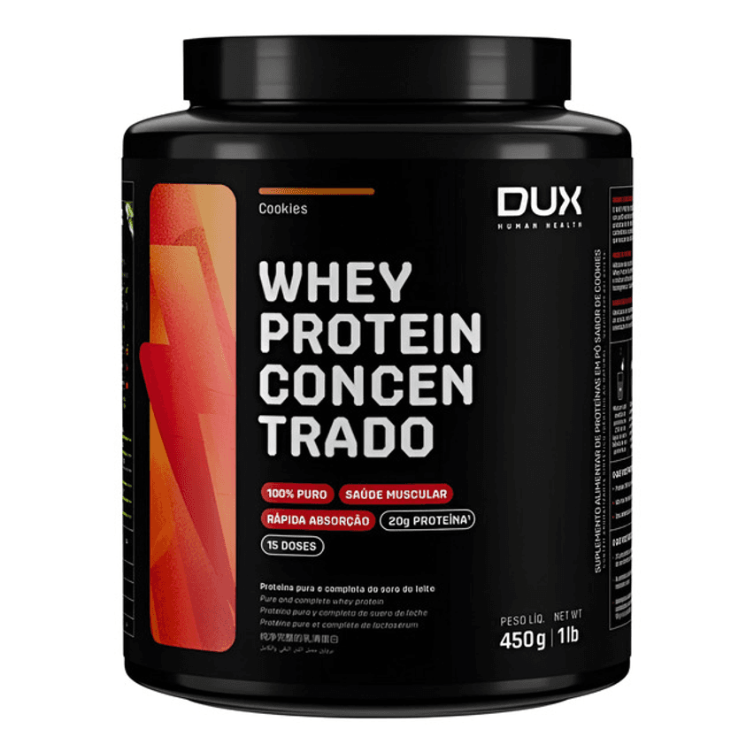 Whey Protein Concentrado - Pote 450g