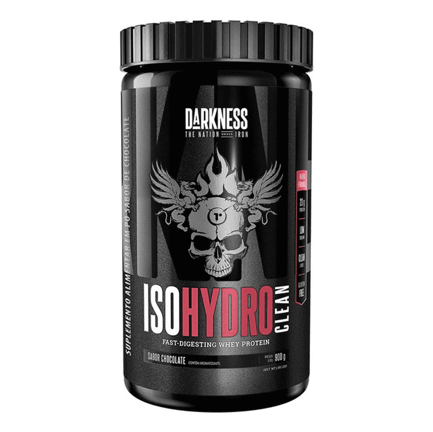 Whey Protein Iso Hydro Clean Chocolate 900g Darkness