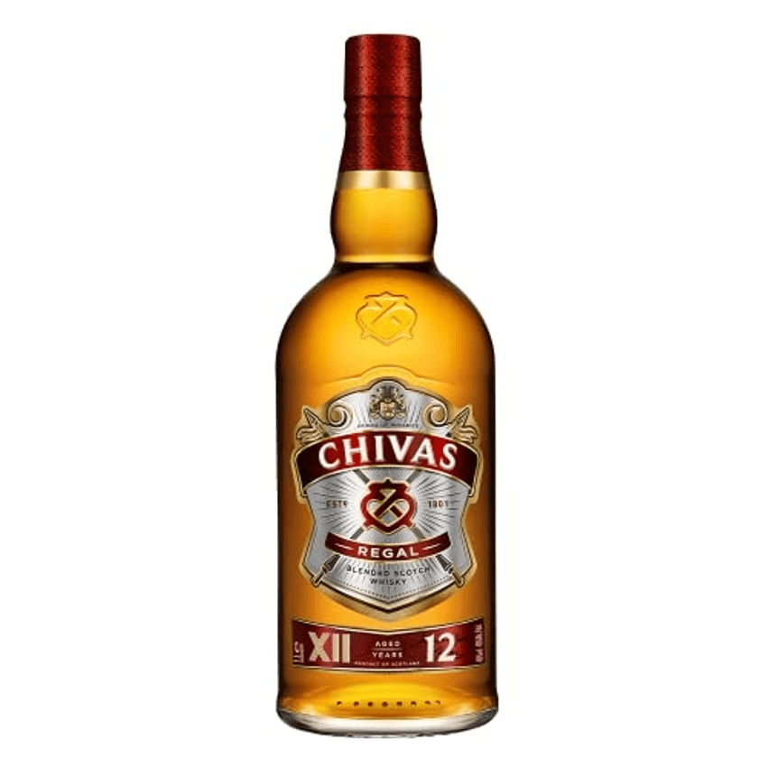 Whisky Chivas Regal 12 anos Blended Escocês - 1 litro