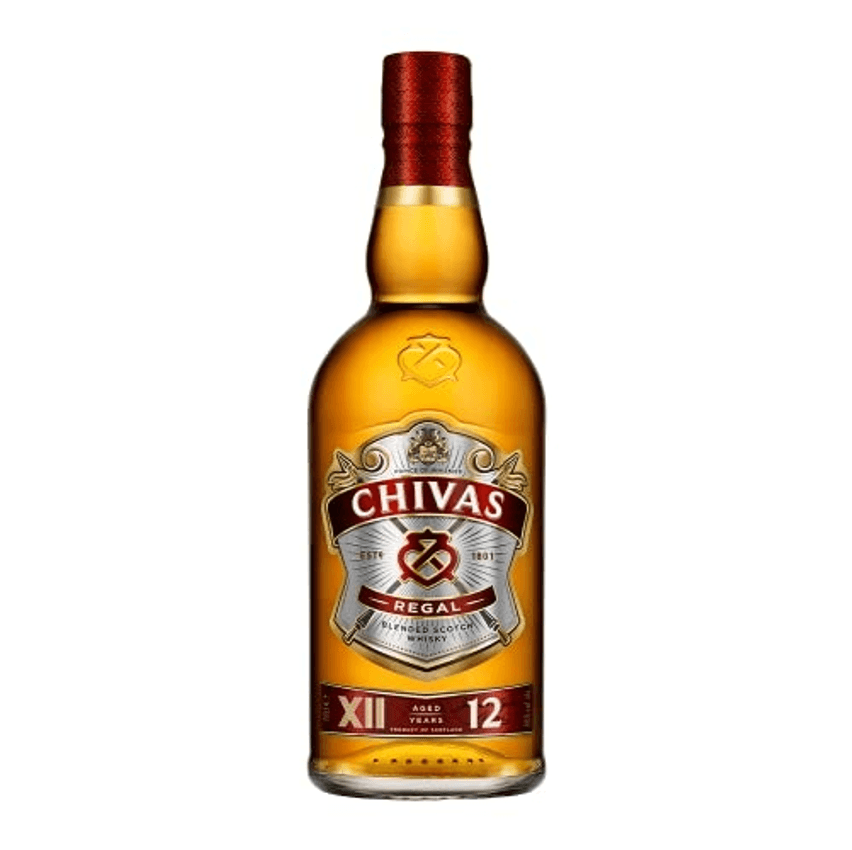 Whisky Chivas Regal 12 anos Blended Escocês - 750 ml