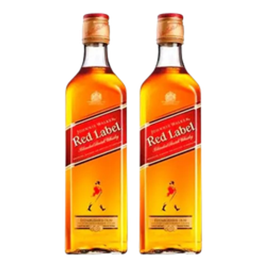 Whisky Red Label 500ml 2 Unidades Johnnie Walker