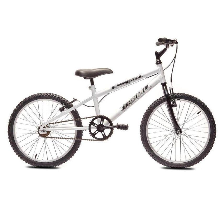 Bicicleta Aro 20 MTB Boy Infantil Tridal - Branco